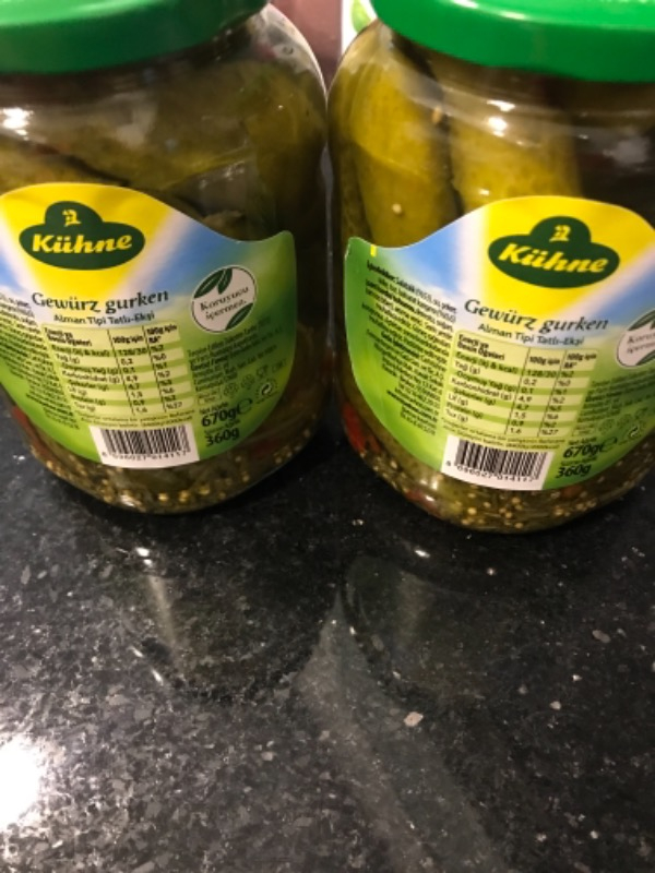 Kühne Salatalık Turşusu Alman Tipi 720 ml