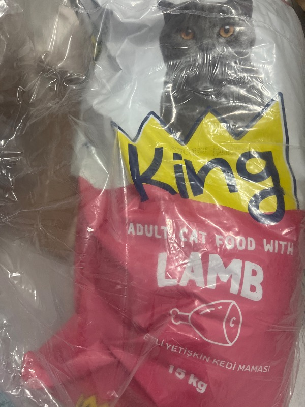 King Kuzu Etli Kedi Maması 15 Kg