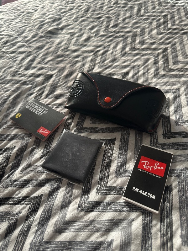 RAY-BAN FERRARI  3703M F03011 51  Erkek GÜMÜŞ Yuvarlak Çerçeve Güneş Gözlüğü