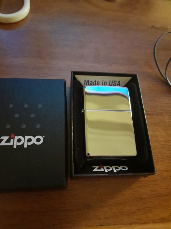 Zippo Reg High Polish Chrome Çakmak