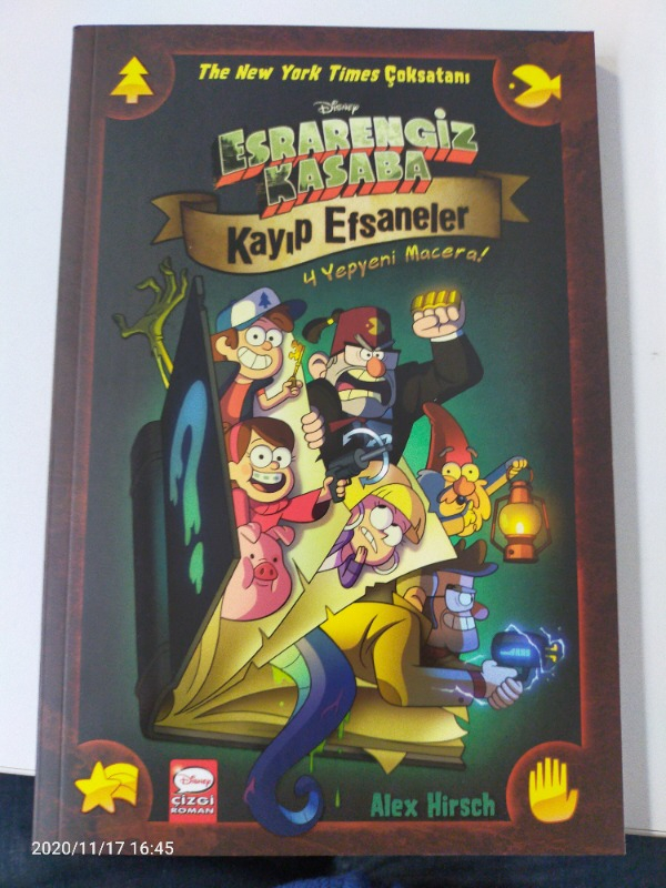Disney Esrarengiz Kasaba Kayıp Efsaneler - Alex Hirsch