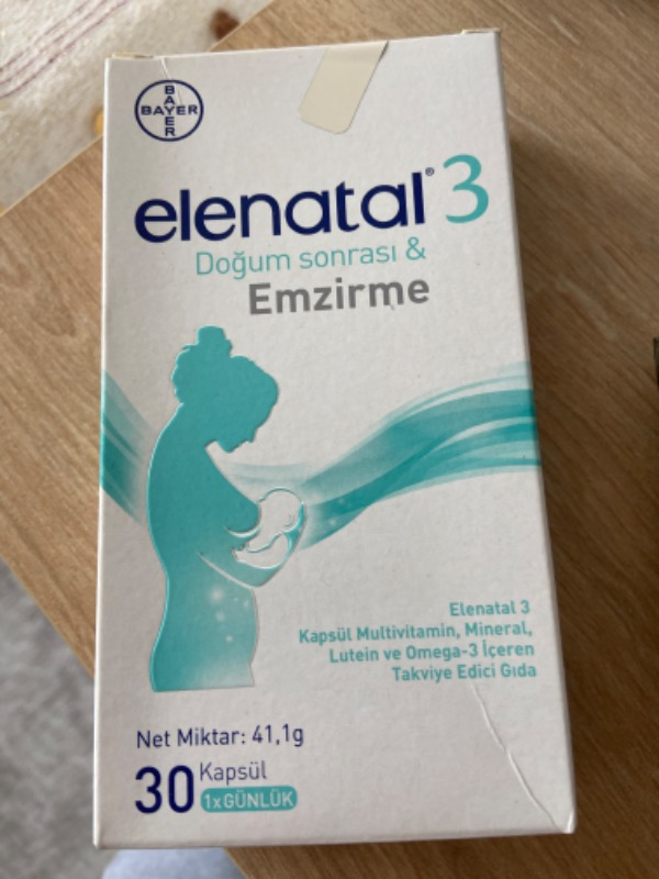 Elenatal Elenatal3 Doğum Sonrası Emzirme