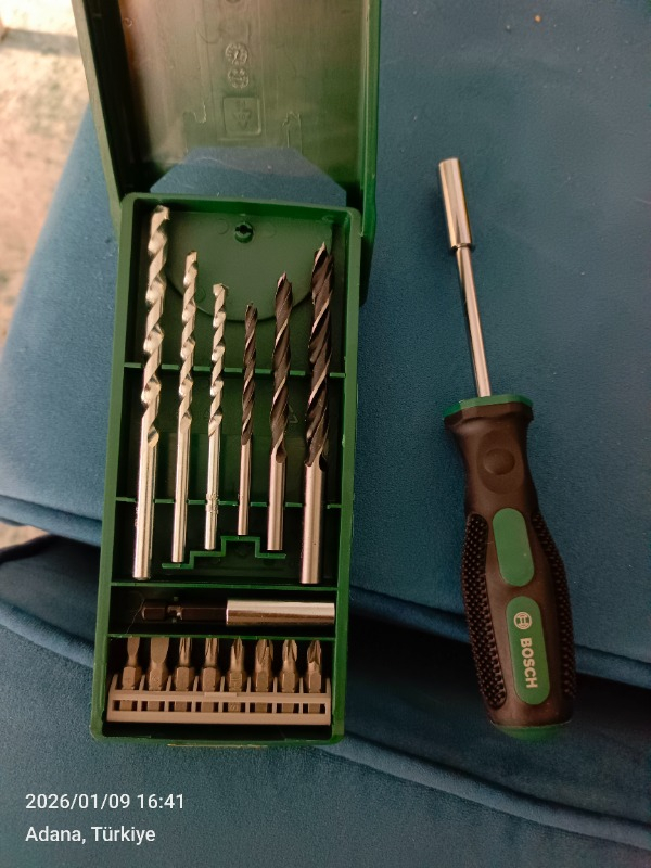 Bosch X-Line 15+1 Vidalama&matkap Ucu Seti