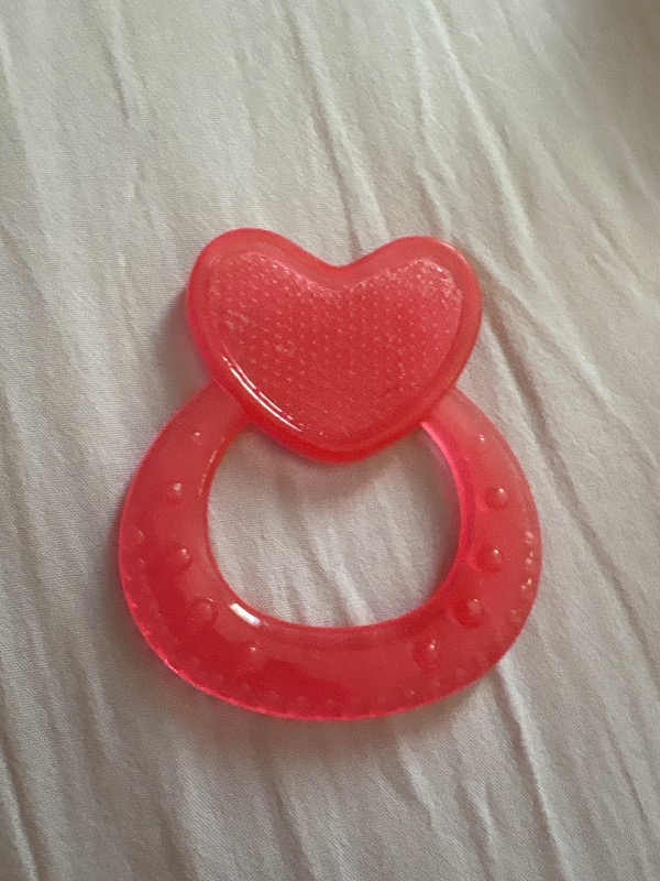 Wee Baby Kalpli Silikon Diş Kaşıyıcı Pembe