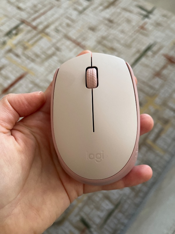 Logitech 910-006865 M171 Kablosuz Pembe Mouse