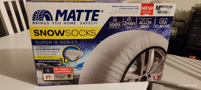 Matte Kar Çorabı - Superx Series