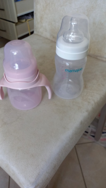 Mamajoo Silver Anti-Kolik Biberon 250 ml, 6 Ay+, Orta Akışlı