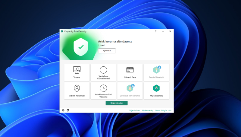 Kaspersky Total Security 1 Kullanıcı 1 Yıl Türkçe Anti Virüs Programı 2022 -2023 Sürüm