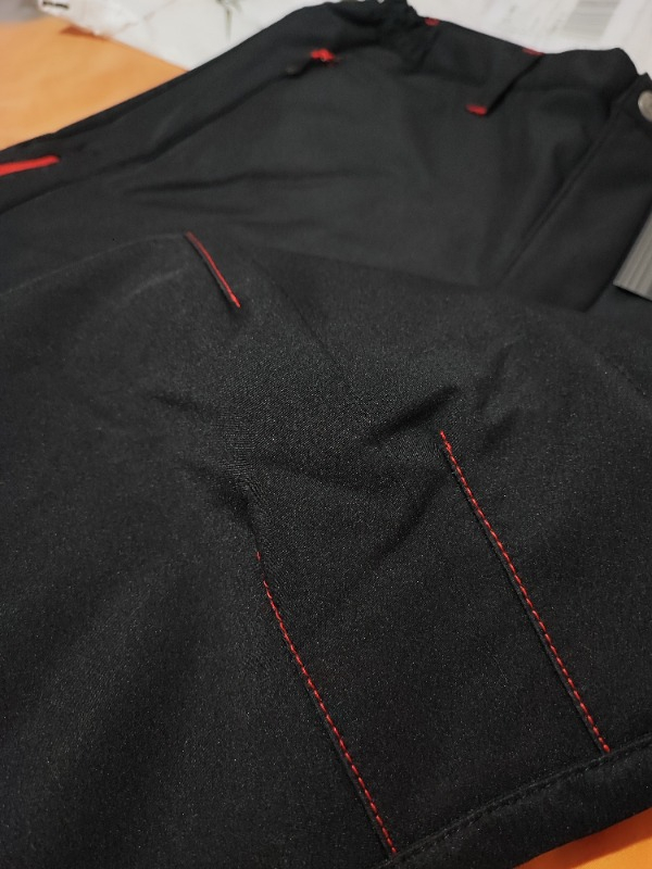 Mudwıll Softshell 600201 Siyah Kırmızı Fermuar