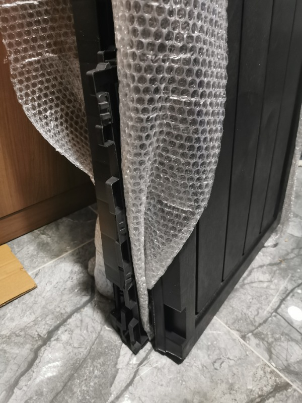 Violet House Clean Garden 320 Lt Bahçe Depolama Sandığı Siyah