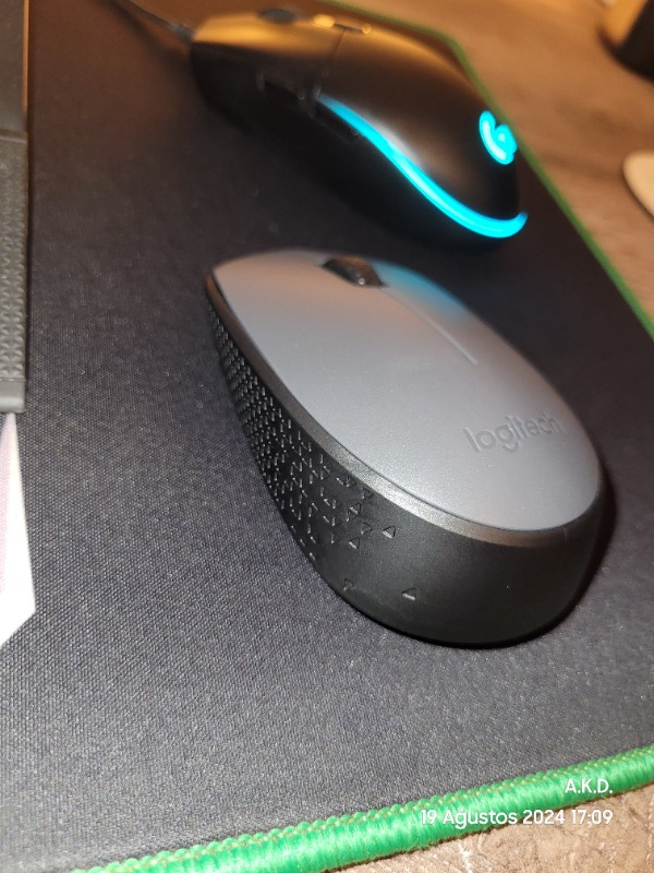 Logitech M170 USB Alıcılı Kablosuz Kompakt Mouse - Gri
