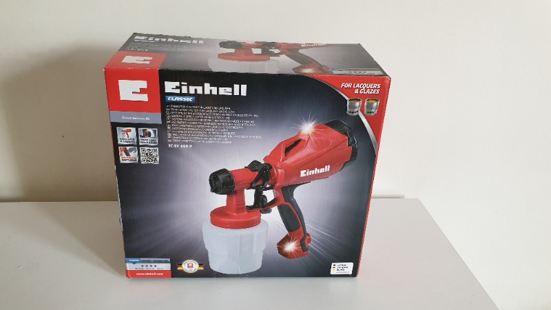 Einhell TC-SY 400 P, Sprey Boya Sistemi
