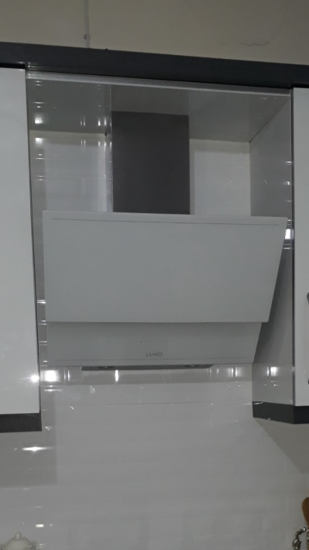 Luno 3420.6W01 Ankastre Cam Davlumbaz 60 cm Beyaz