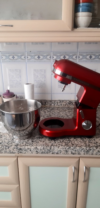 Karaca Mastermaid Chef Stand Mikser Imperial Red 1500W 5 Lt