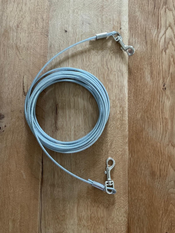 Trixie Köpek Bahçe Bağlama Çelik Halatı 8m