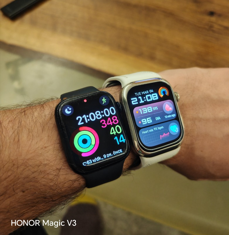 Huaweı Watch D2 – Altın Beyazı Kompozit Deri