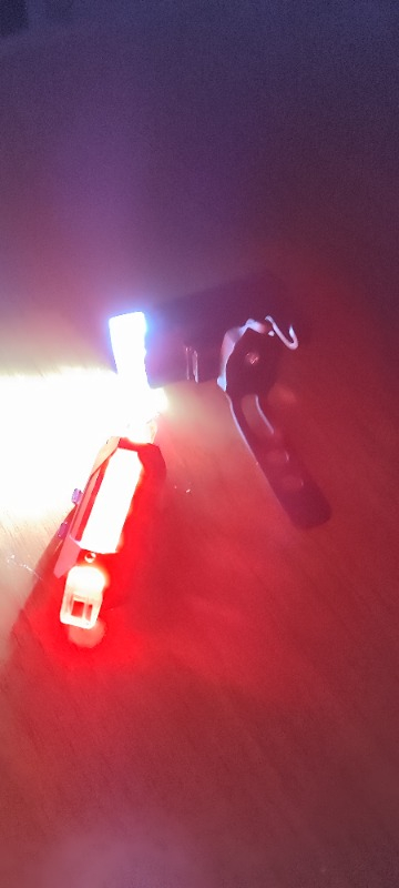 Greathings USB Şarjlı Bisiklet Ön-Arka Far Stop Lambası Seti