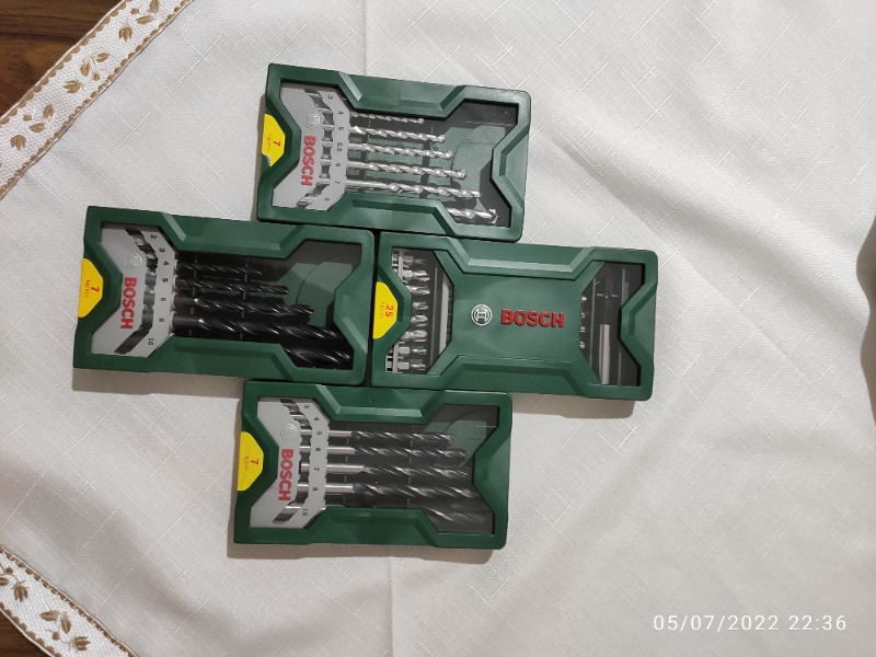 Bosch 2607017071 Çoklu 3+1 Mini X Line Matkap Uçları Seti 4 Set