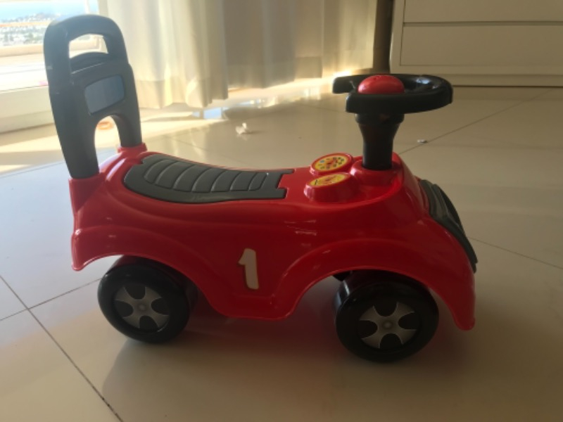 Dolu Bingit Araba Kırmızı