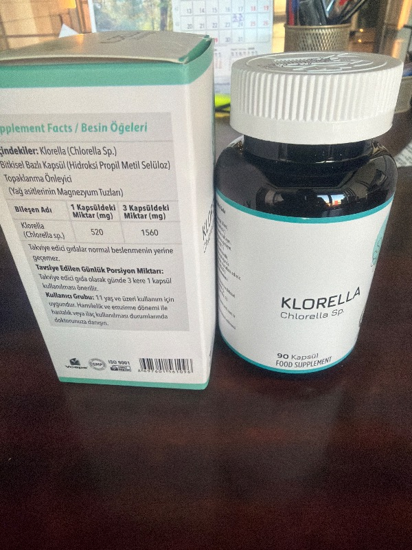 Anti Klorella 90 kapsül