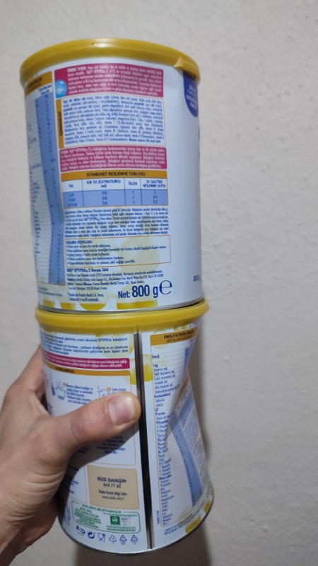 SMA Optipro Probiyotikli 2 6-12 Ay Bebek Sütü 800 gr x 3 Adet