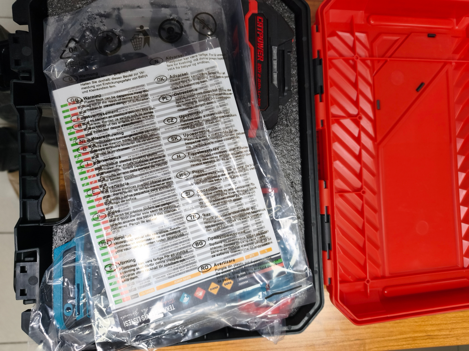 Catpower 1025 Kömürsüz Darbeli Akülü Matkap 20V 2 Ah Lion