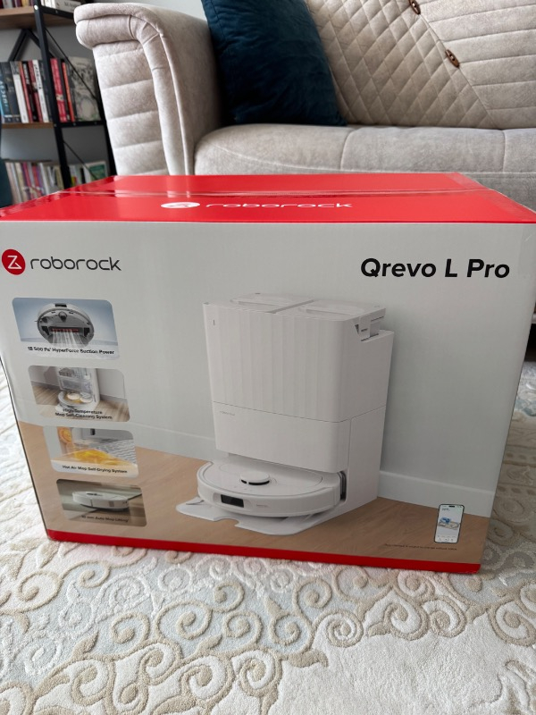 Roborock Qrevo L Pro Akıllı Robot Süpürge 18.500 Pa - Beyaz