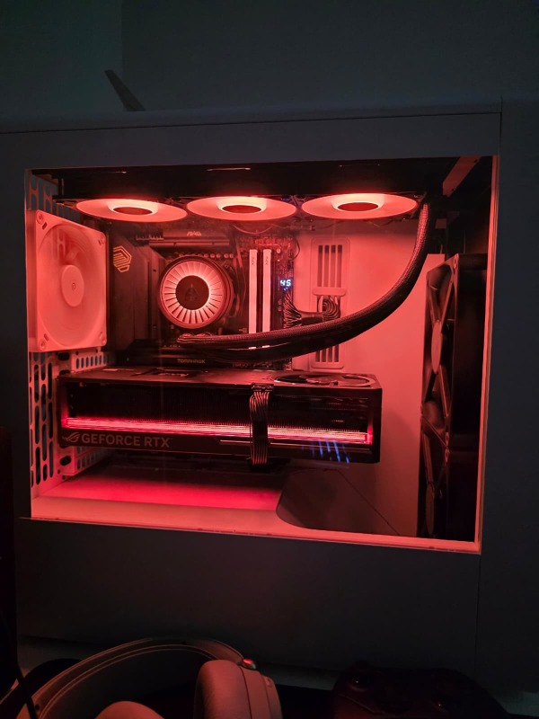 Havn Bf 360 Flow White 2X180MM 1X140MM Fan Temperli Cam USB 3.2 Mid Tower Atx Gaming Kasa