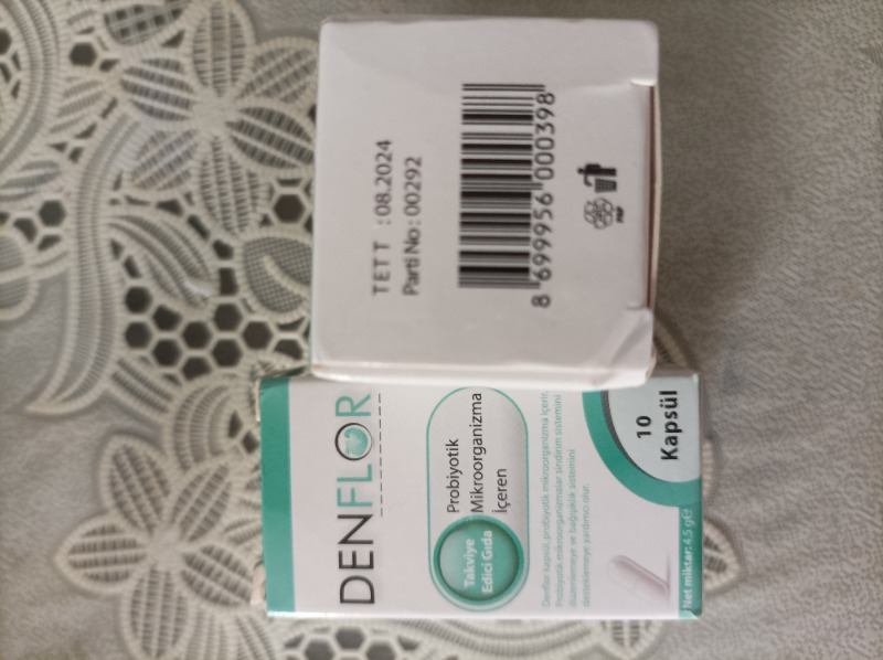 Denflor Probiyotik 10 Kapsül