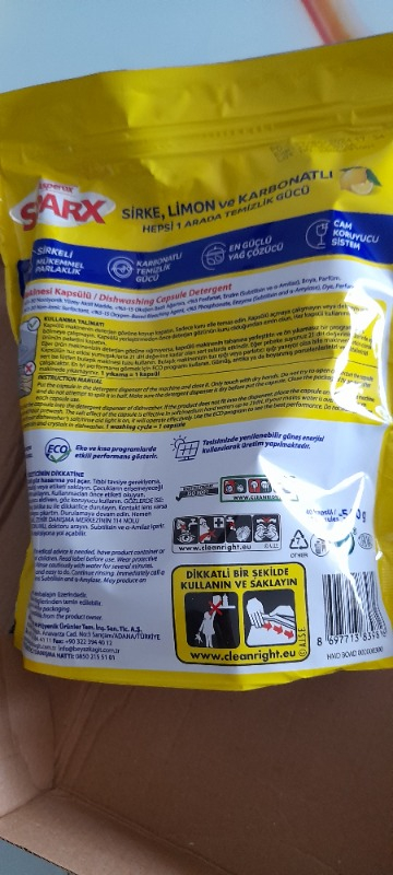 Asperox Sparx  Bulaşık Makinesi Kapsülü 40'lı