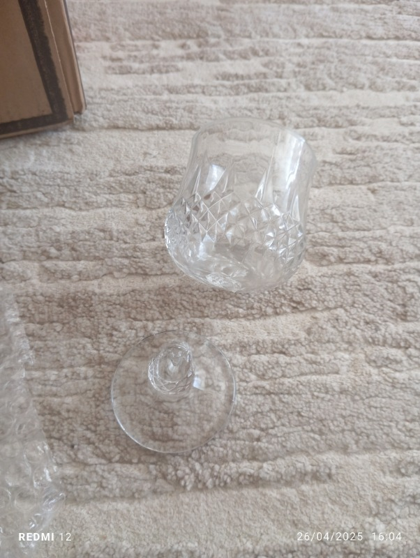 Madame Coco Audrey 4-lü Kısa Boy Şarap Kadehi Seti 170 ml
