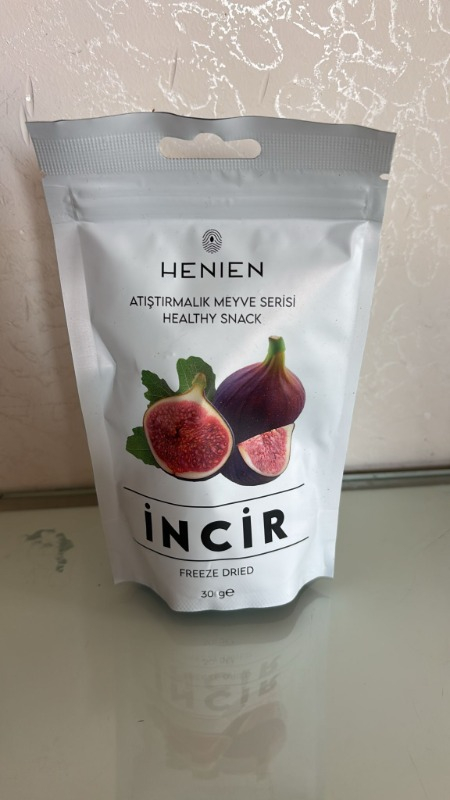 Henien Dondurularak Kurutulmuş İncir 30 Gr - Koruyucu ve Katkı Maddesi İçermeyen Freeze Dried İncir
