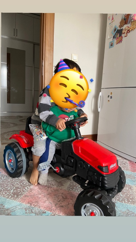 Pilsan Active Pedallı Traktör / Kırmızı