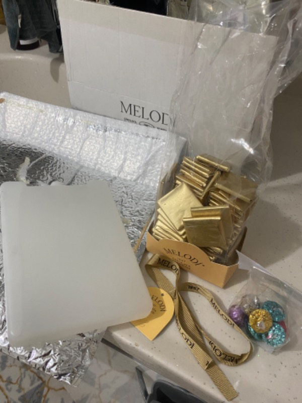 Melodi Çikolata Altın Sargılı Madlen Sütlü Çikolata- 500 gr