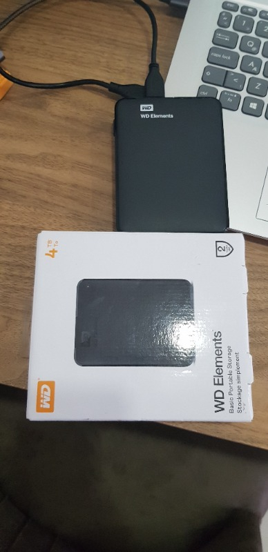 WD Elements 4TB 2.5" USB 3.0 Taşınabilir Disk WDBU6Y0040BBK-WESN