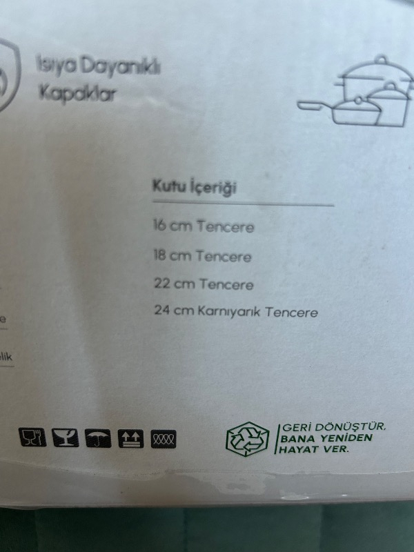 Emsan Cemre İndüksiyon Tabanlı 8 Parça Çelik Tencere Seti