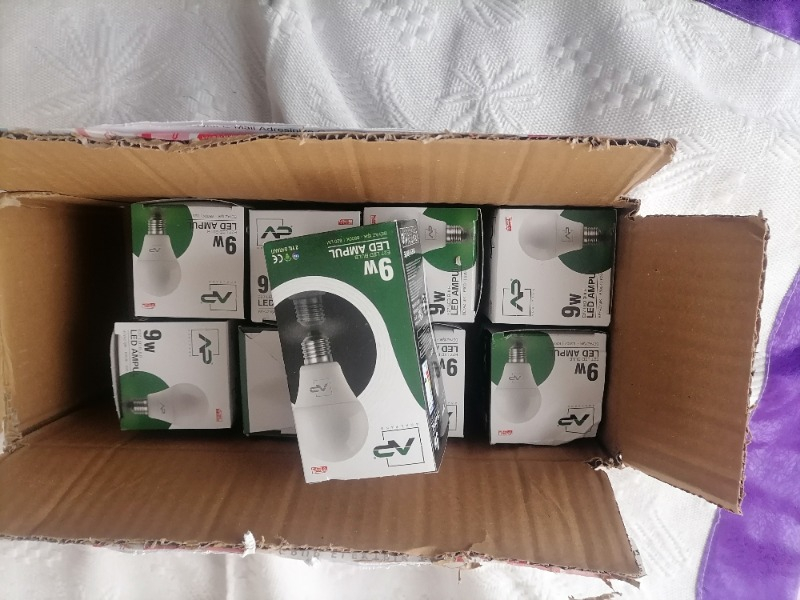 Vovo LED Ampul 9W 10'lu