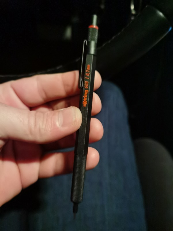 Rotring Versatil 600 0.7 Mm Siyah 1904442