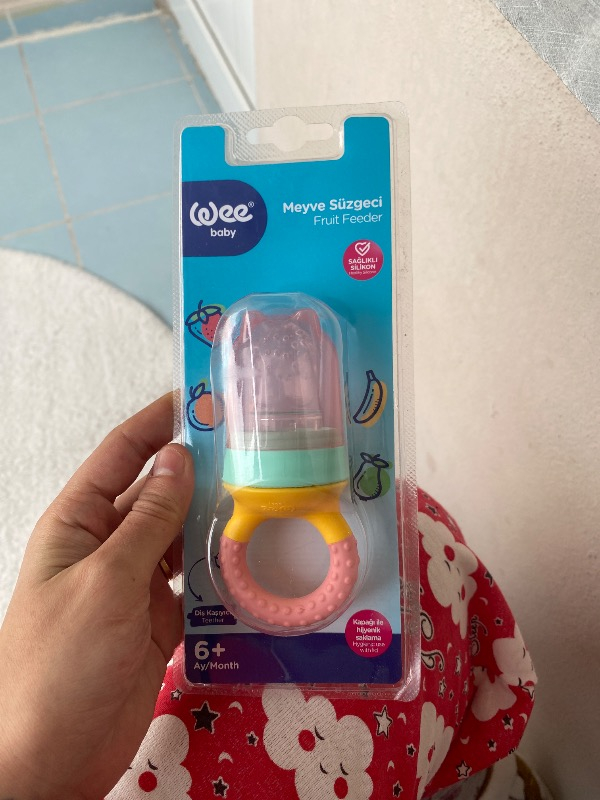 Wee Baby Meyve Süzgeci Pembe