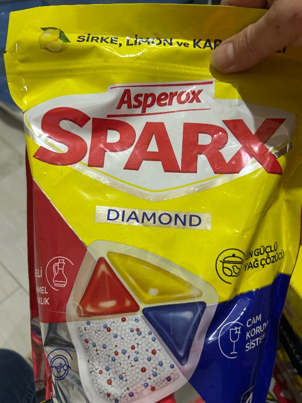 Asperox Sparx  Bulaşık Makinesi Kapsülü 40'lı