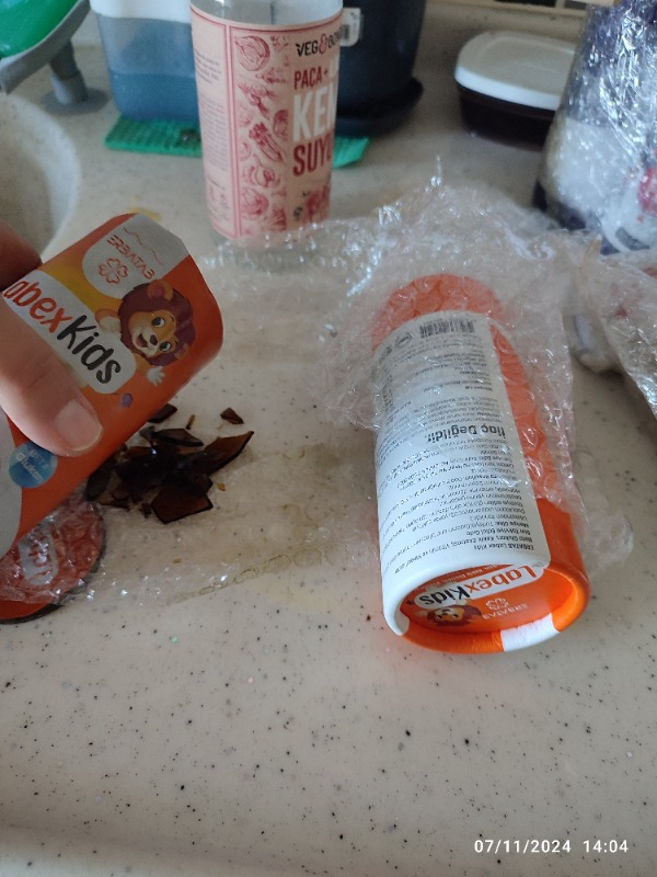 Erbatab Labex Kids Çinko Kekik Beta Glukan Karamürver Çocuk Multivitamin Şurup 150 ML