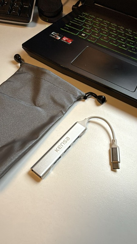 USB Type-C Hub 4 In 1 Type-C Giriş USB Çoklayıcı