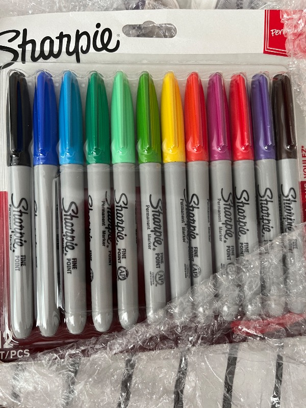 Sharpie Markör Permanent Ultra Fine Karışık Renk 12 Li