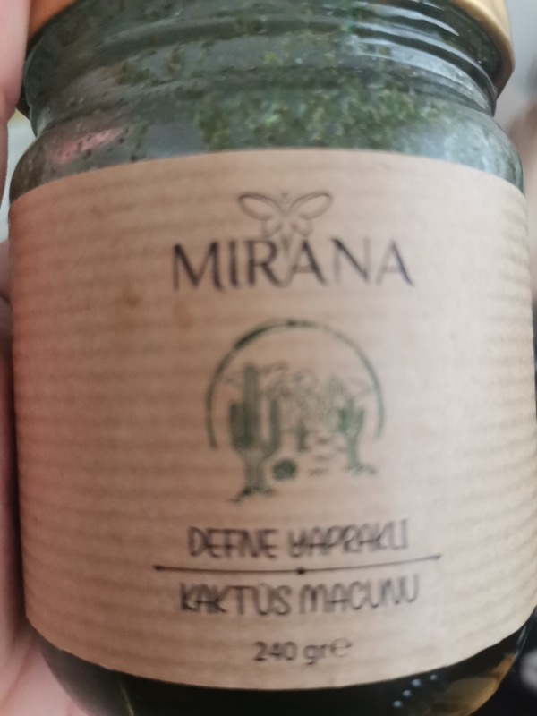 Mirana Defne Yapraklı Kaktüs Macunu 240 gr