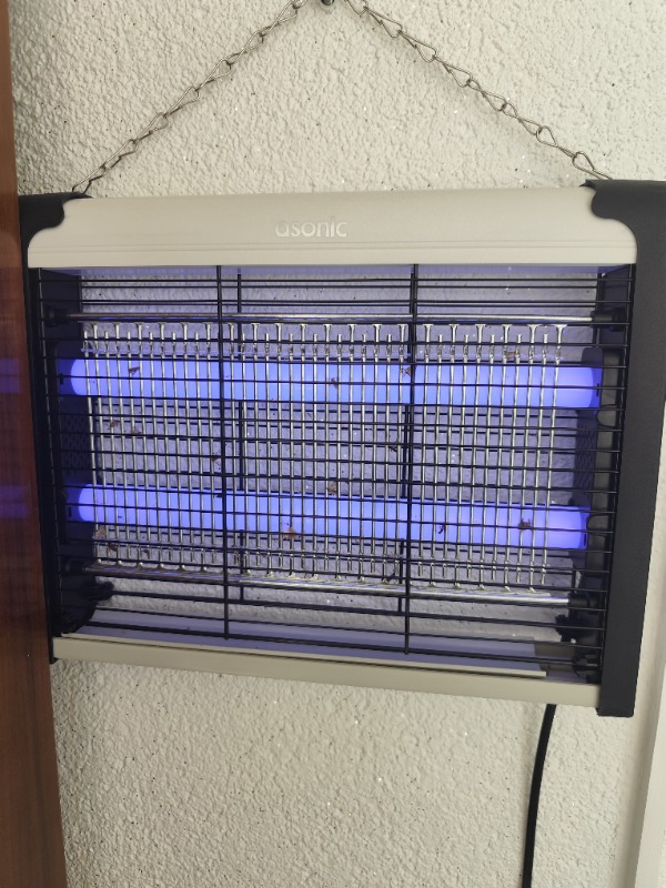 Asonic AS-A28 Siyah 4W+ 2000V Iki Ledli Sinek Öldürücü