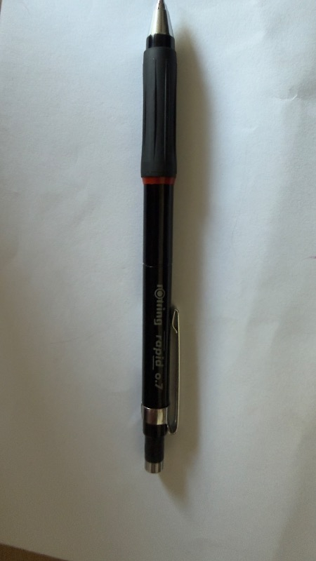 Rotring Rapid Versatil Kurşun Kalem Siyah 0,7mm