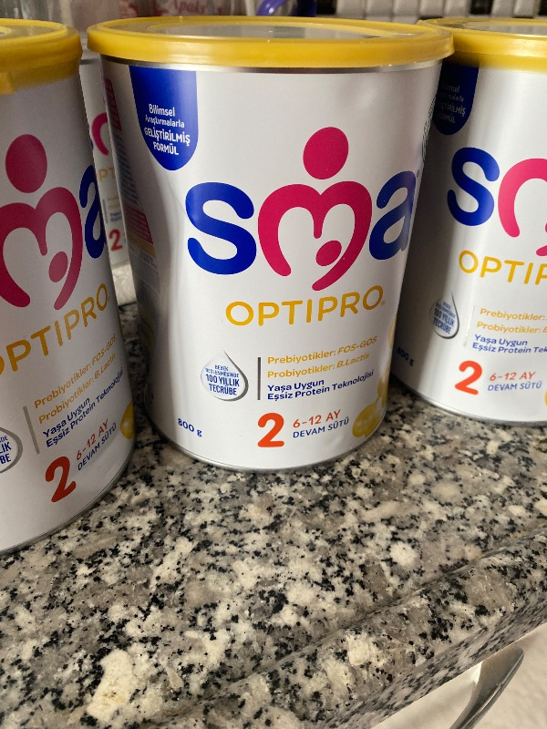 SMA Optipro Probiyotikli 2 6-12 Ay Bebek Sütü 800 gr x 3 Adet
