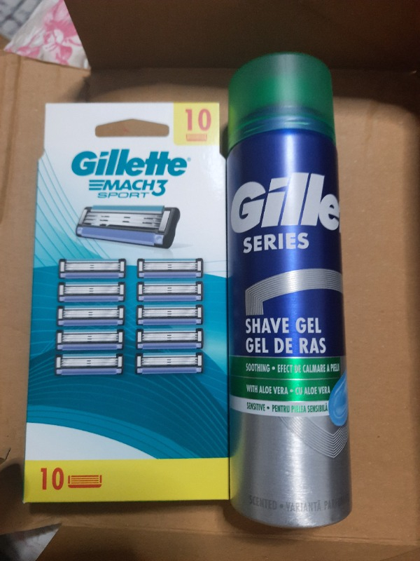 Gillette Mach3 Sport Yedek Tıraş Bıçağı 10 Adet