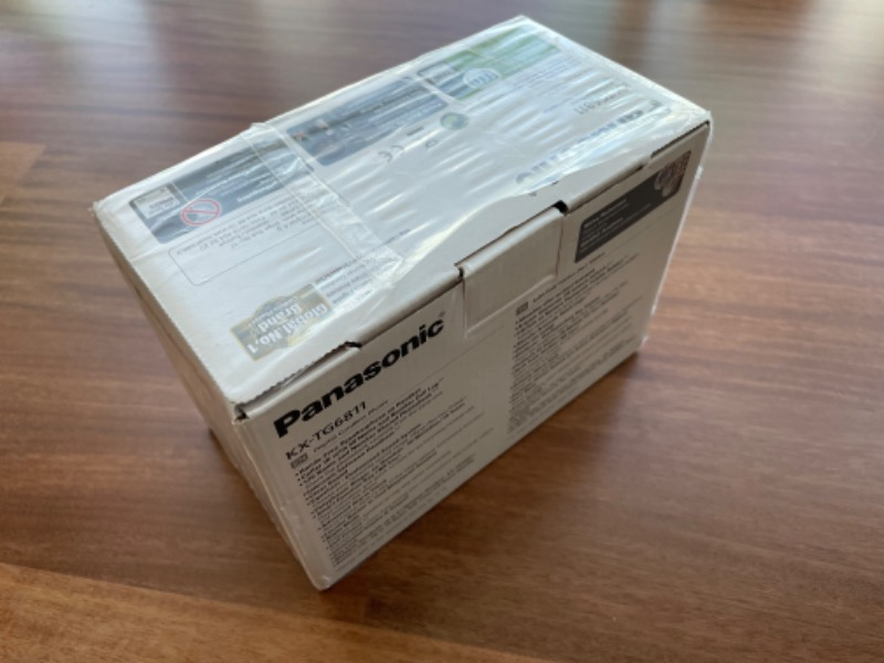 Panasonic Dect Telefon KX-TG6811 (Elektrik Kesintisinde Konuşabilme) - Siyah