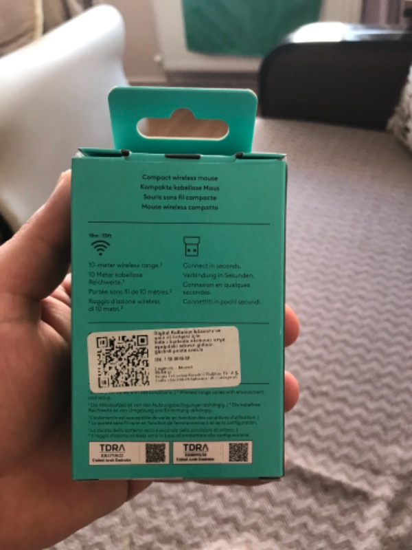 Logitech M171 USB Alıcılı Kablosuz Kompakt Mouse - Mavi